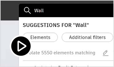 Video: Demo of digital twin search feature in Autodesk Tandem